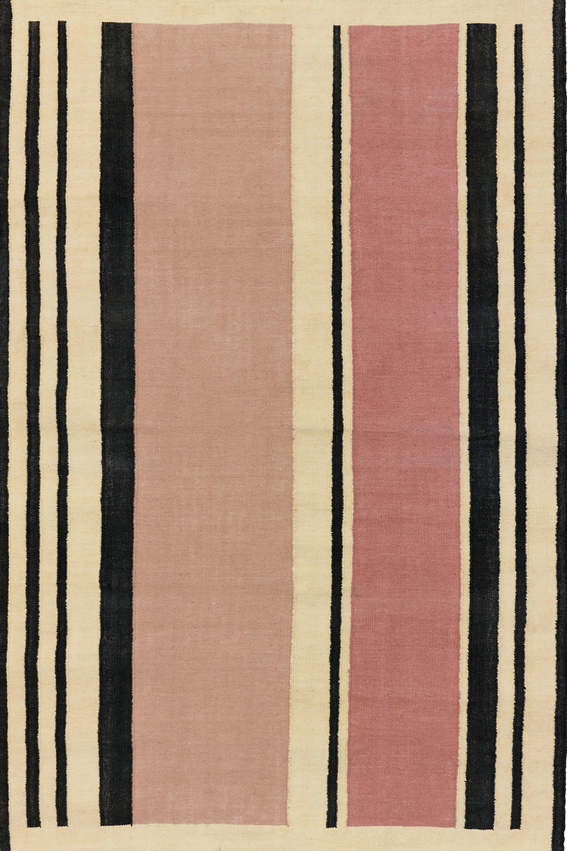 Tapis rose en PET recyclé - Cefalu Argile - 1 - Toulemonde Bochart