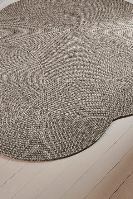 Tapis gris en polypropylène - Cloud Gris - 3 - Toulemonde Bochart