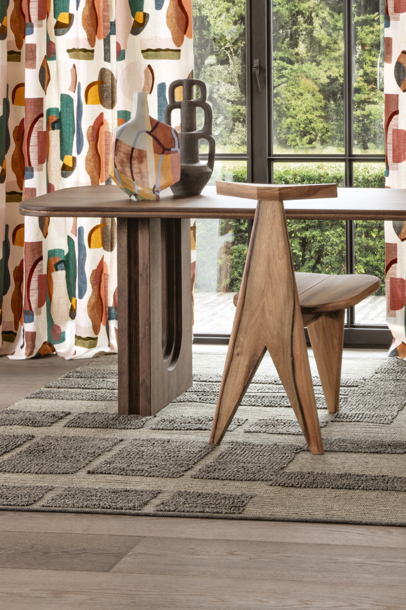 Tapis gris en polypropylène - Bélize Gris - 3 - Toulemonde Bochart