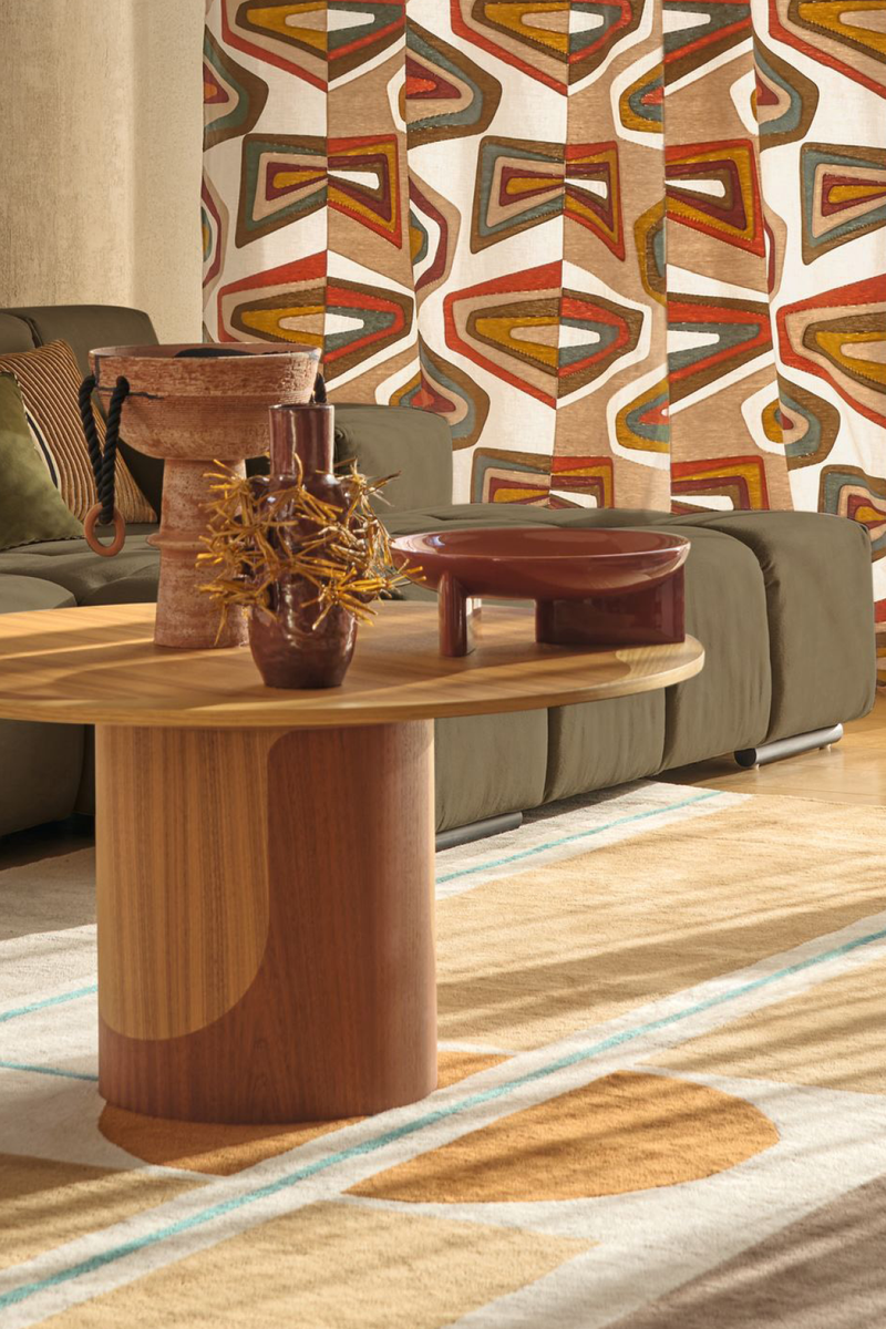 Tapis beige en laine - Colagem Beige - 3 - Toulemonde Bochart