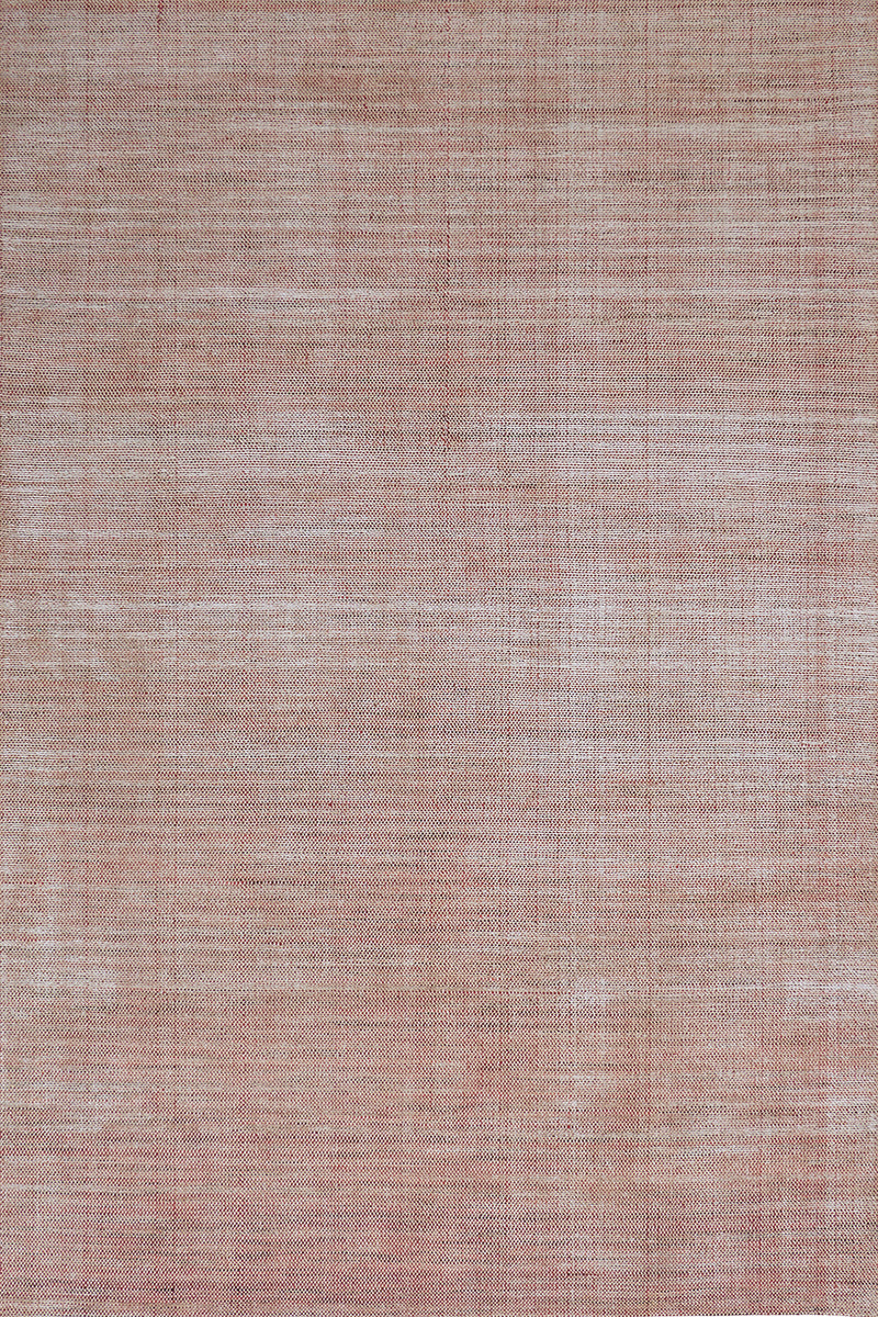 Tapis brique en laine et fibre de bambou - Dotty Rouille - 1 - Toulemonde Bochart