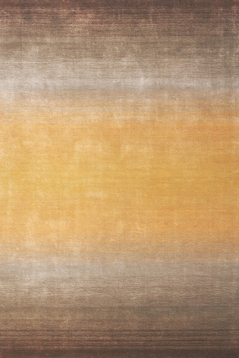 Tapis brun en polyester - Gradian Ete - 1 - Toulemonde Bochart