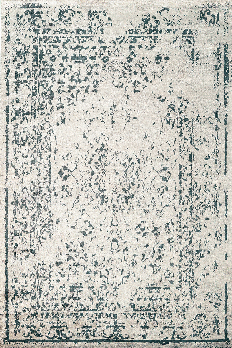 Tapis gris en viscose - Mirage Silver - 1 - Toulemonde Bochart