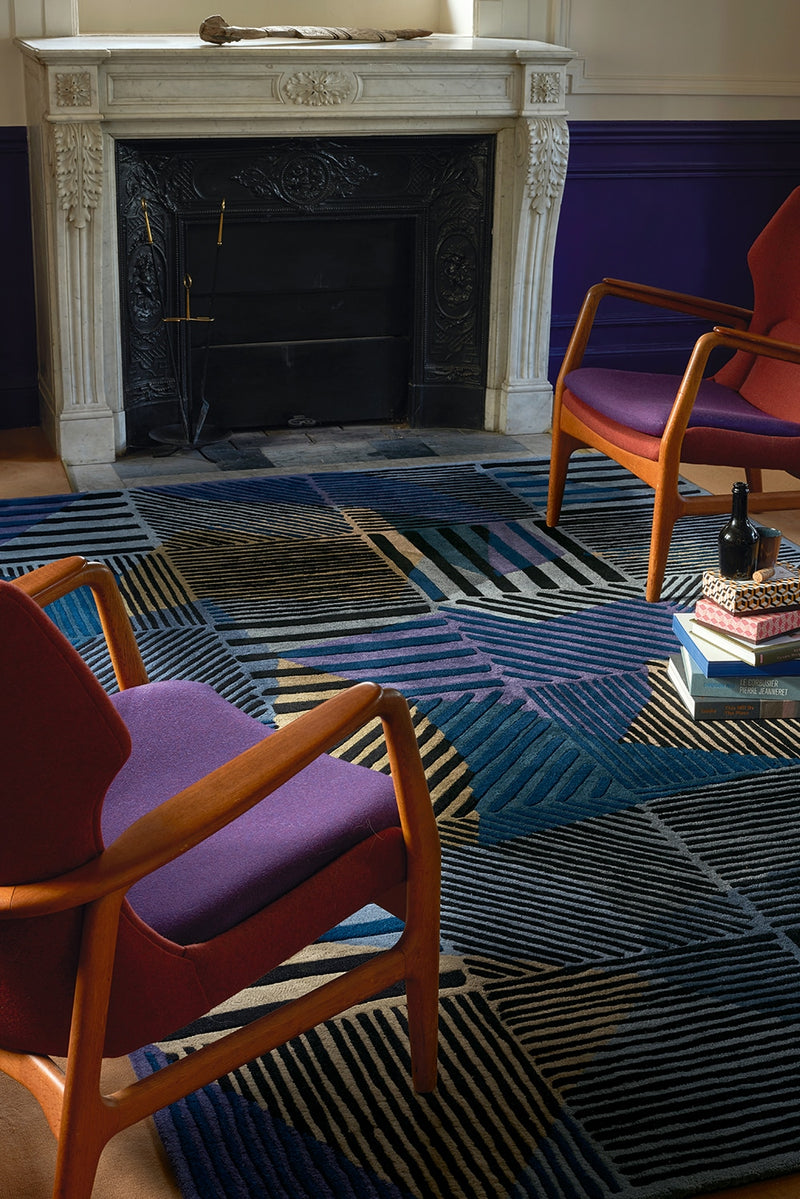 Tapis vert en laine - Prisme Jardin - 2 - Toulemonde Bochart