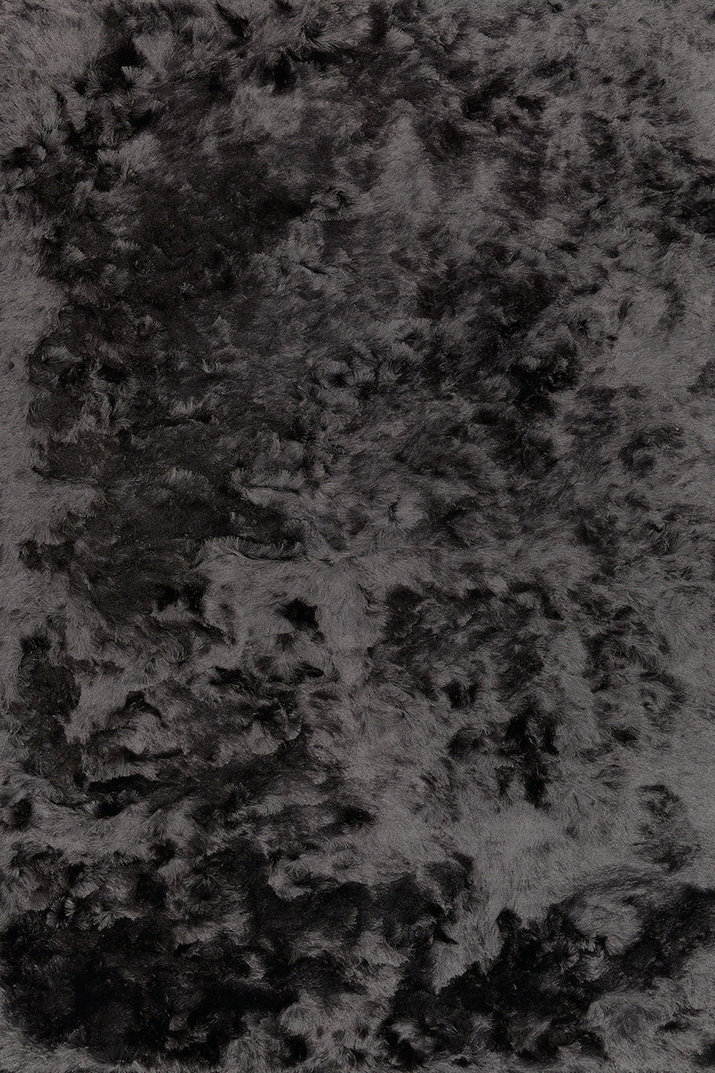 Tapis gris en polyester - Twiggy Charbon - 1 - Toulemonde Bochart