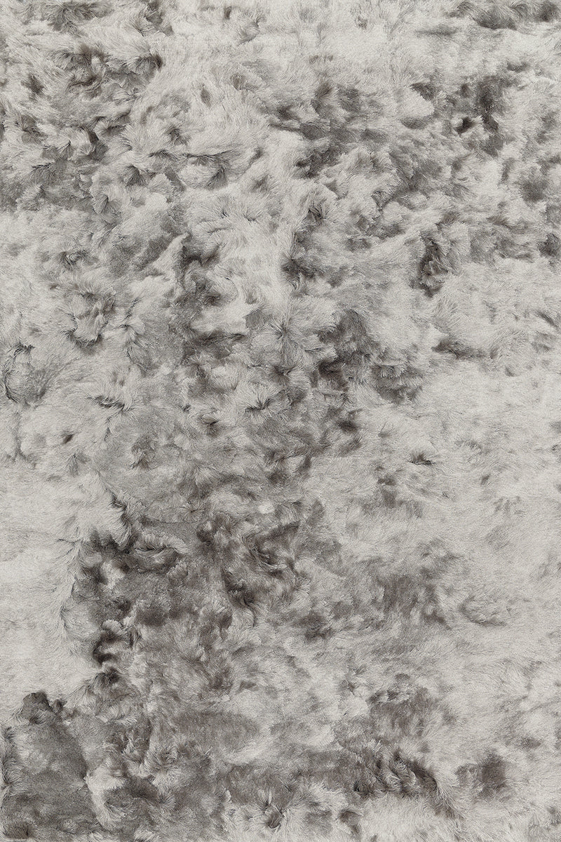 Tapis gris en polyester - Twiggy Gris - 1 - Toulemonde Bochart