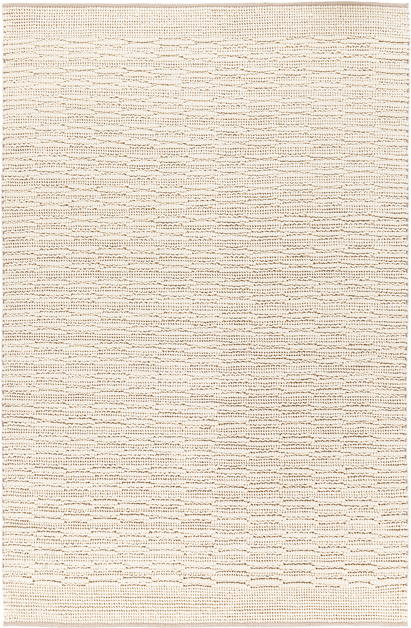 Tapis beige en laine polyester - Aravis Neige - 1 - Toulemonde Bochart
