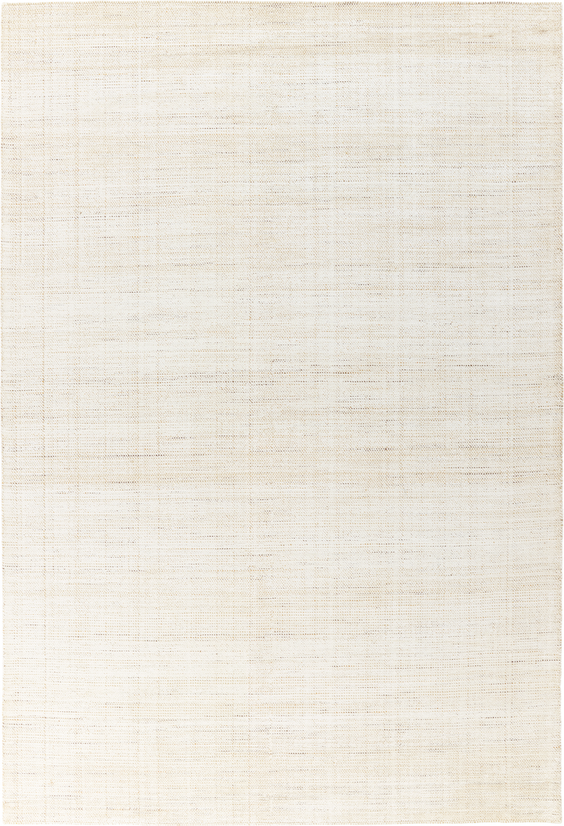 Tapis beige en laine et fibre de bambou - Dotty Craie - 1 - Toulemonde Bochart