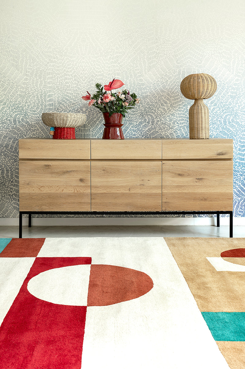 Tapis beige en laine - Irmaos Beige - 5 - Toulemonde Bochart