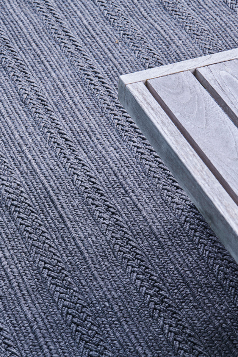 Tapis gris en polypropylène - Torsade Anthracite - 3 - Toulemonde Bochart