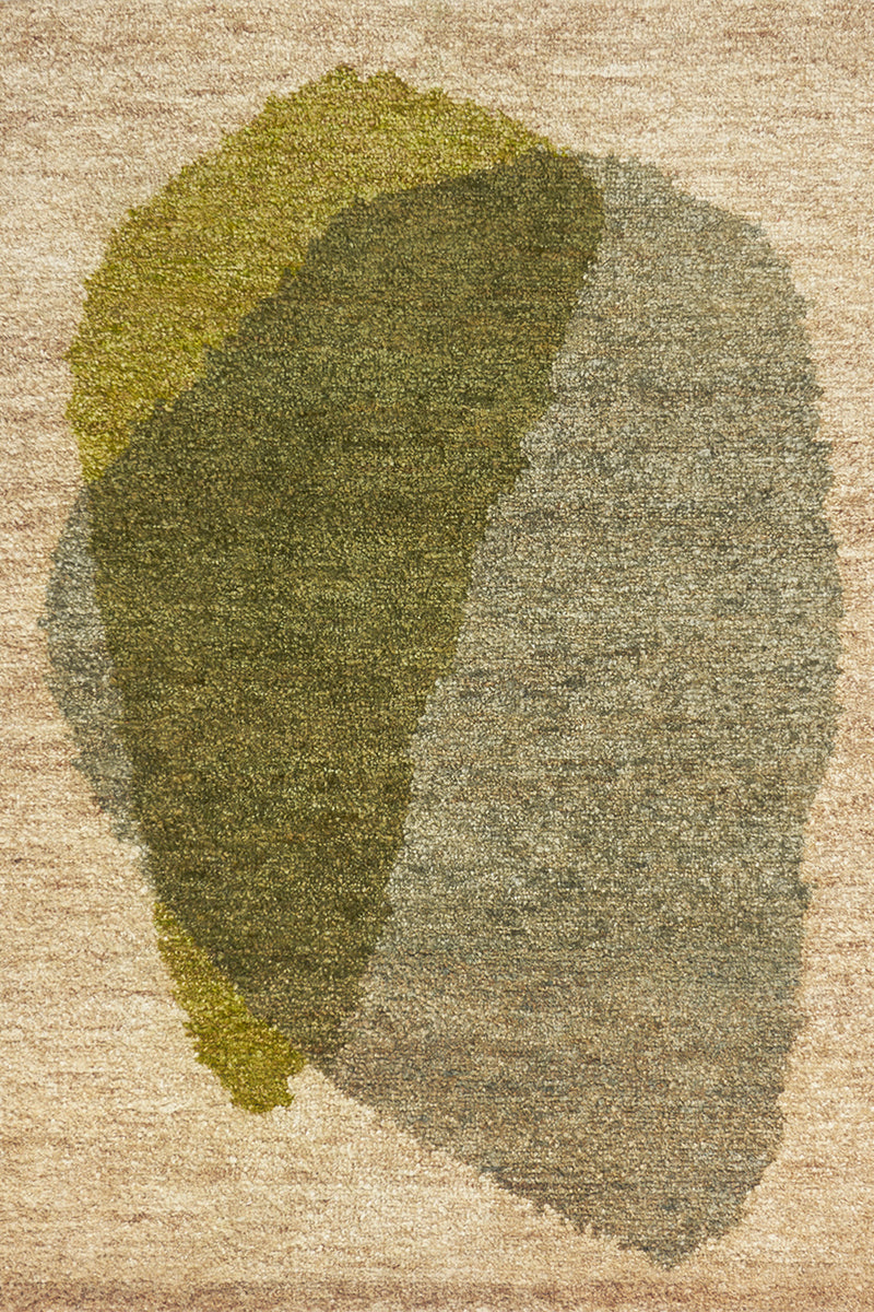 Tapis vert en jute - Théo Anis - 1 - Toulemonde Bochart