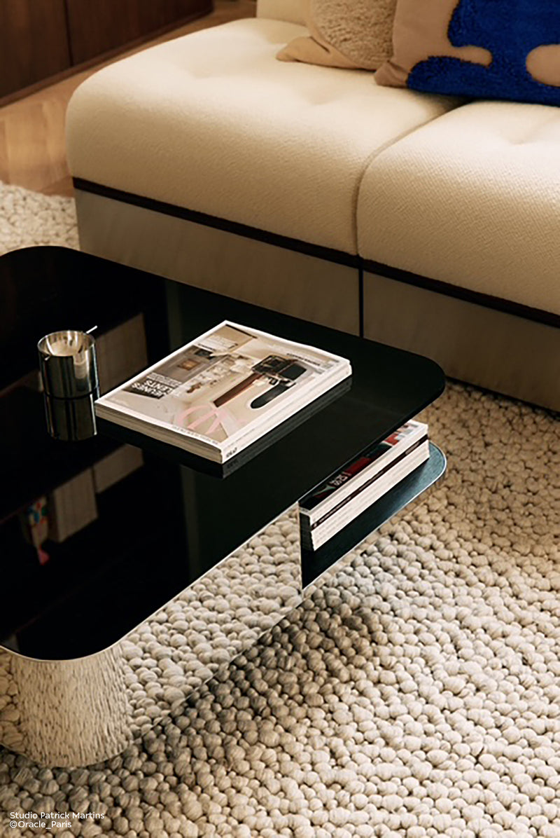 Tapis blanc en laine naturelle - Bubbles Naturel - 2 - Toulemonde Bochart