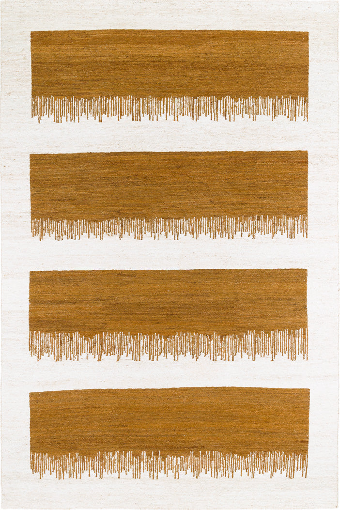 Tapis brun 100% golden jute - Figueras Gold - 1 - Toulemonde Bochart
