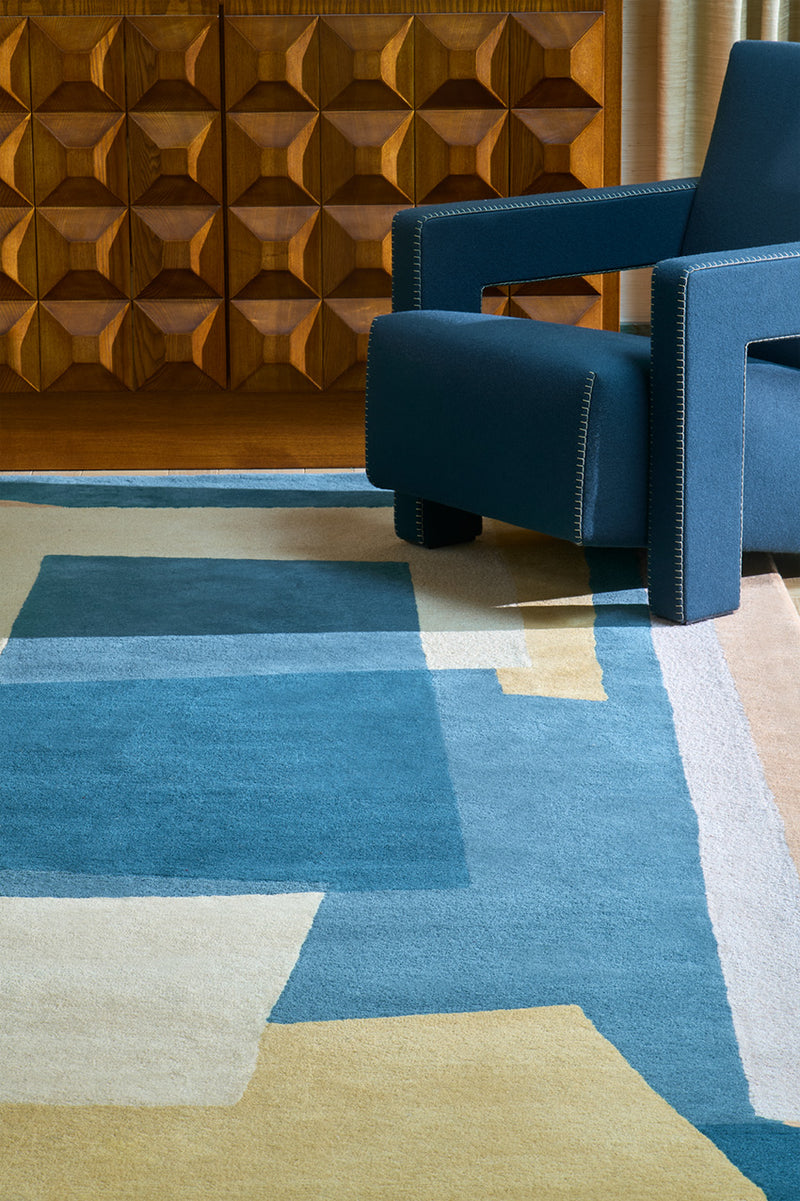 Tapis multicolore en laine - Pablo Automne - 3 - Toulemonde Bochart