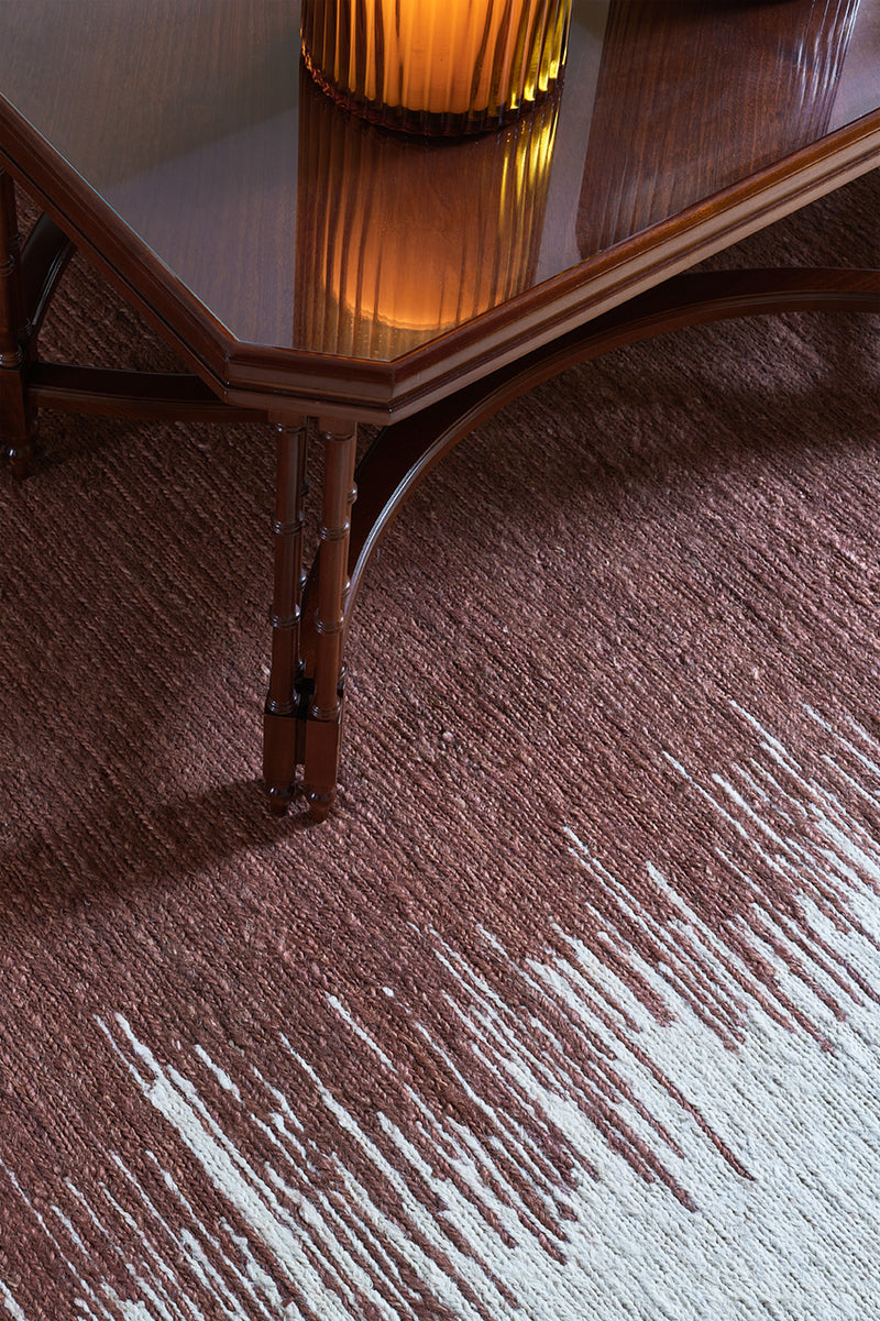 Tapis ocre 100% golden jute - Saona Ocre - 4 - Toulemonde Bochart