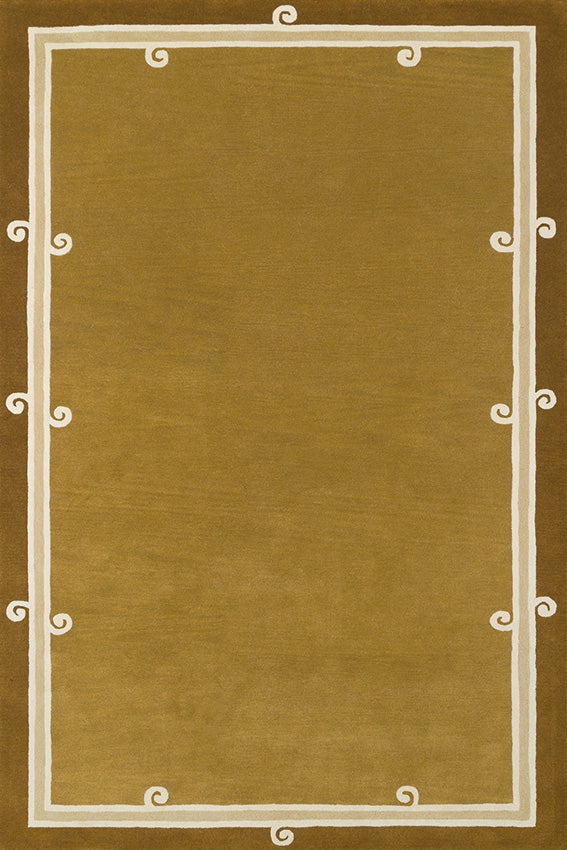 Tapis brun en laine - Syracuse Tabac - 1 - Toulemonde Bochart