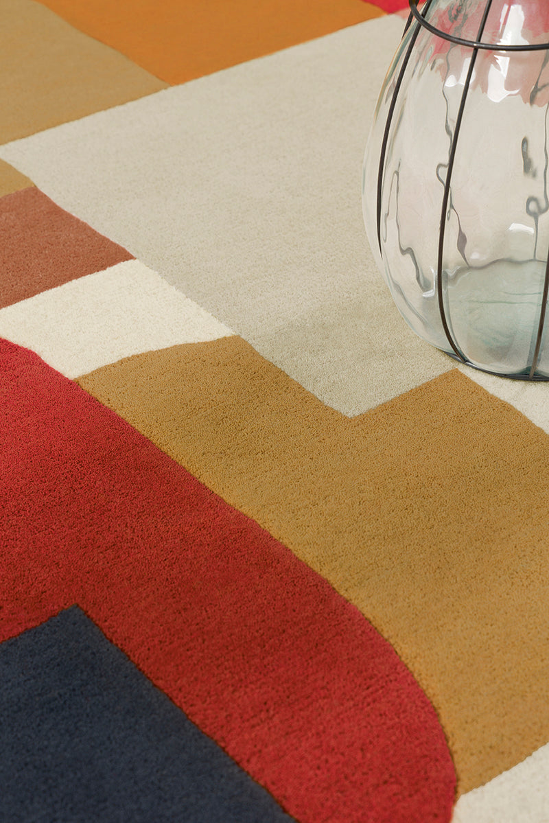 Tapis multicolore en laine - Artopia Multi - 4 - Toulemonde Bochart