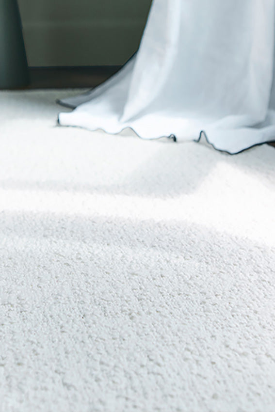 Tapis beige en laine - Astrakan Neige - 3 - Toulemonde Bochart