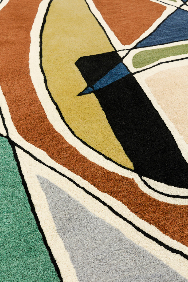 Tapis multicolore en laine et viscose - Caprice Multi - 3 - Toulemonde Bochart