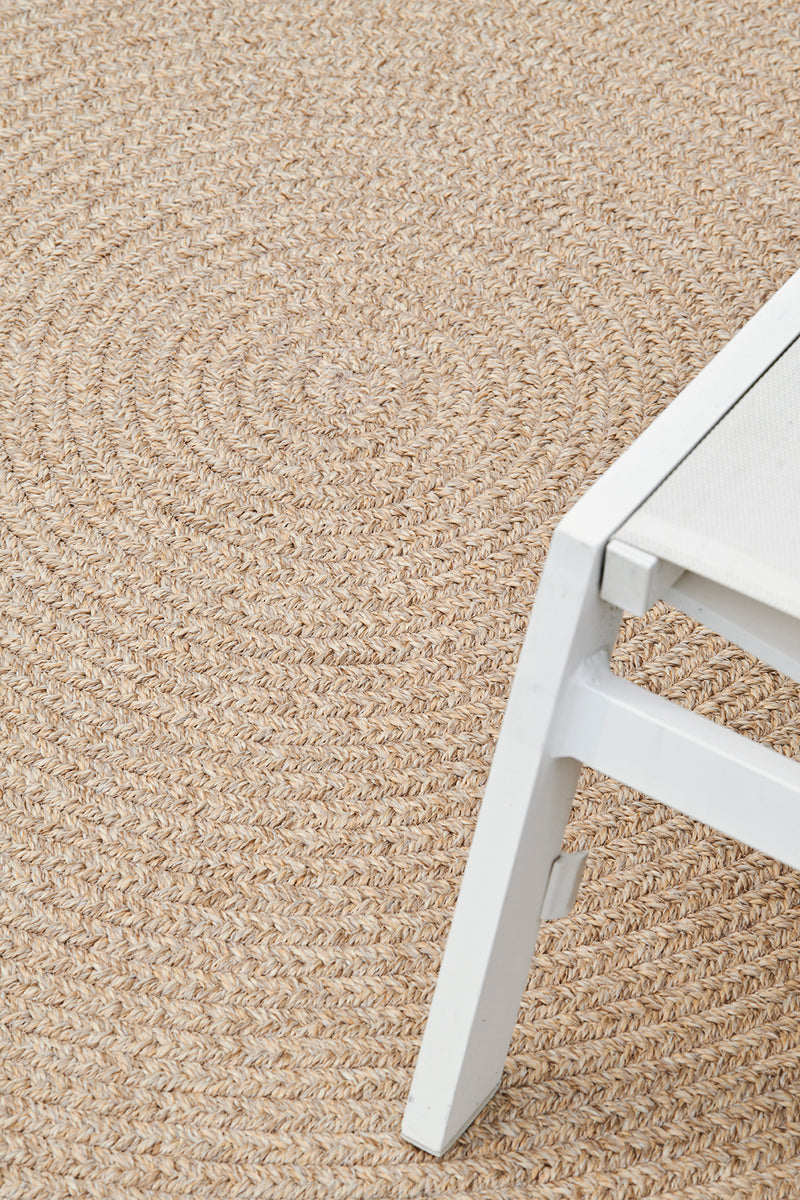 Tapis beige en polypropylène - Cloud Naturel - 5 - Toulemonde Bochart