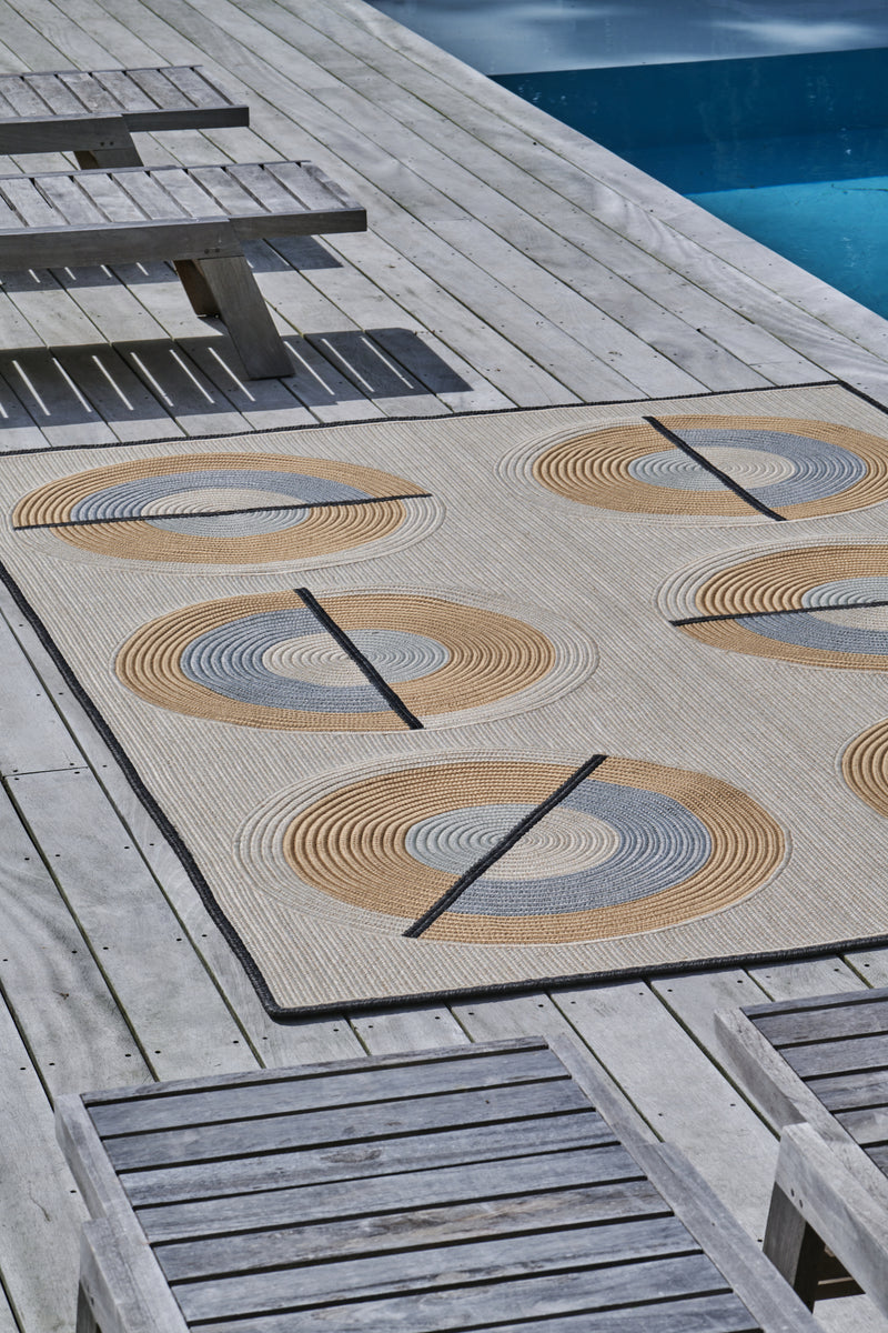 Tapis beige en polyester - Cyclo Naturel - 3 - Toulemonde Bochart