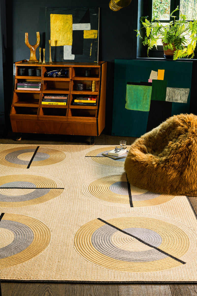 Tapis beige en polyester - Cyclo Naturel - 2 - Toulemonde Bochart