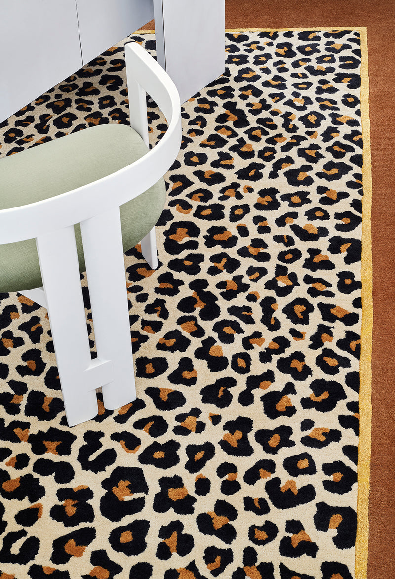 Tapis beige en laine et viscose - Fauve Naturel - 3 - Toulemonde Bochart