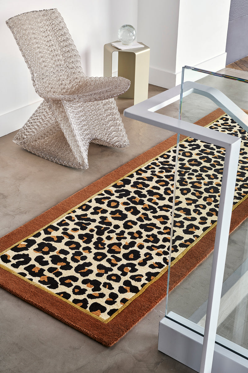 Tapis beige en laine et viscose - Fauve Naturel - 4 - Toulemonde Bochart