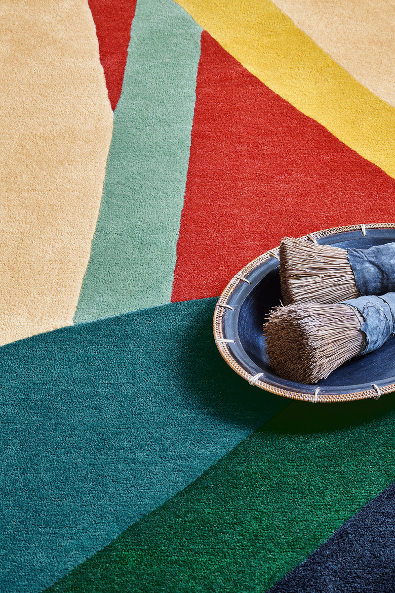 Tapis multicolore en laine - Ipanema Multi - 4 - Toulemonde Bochart