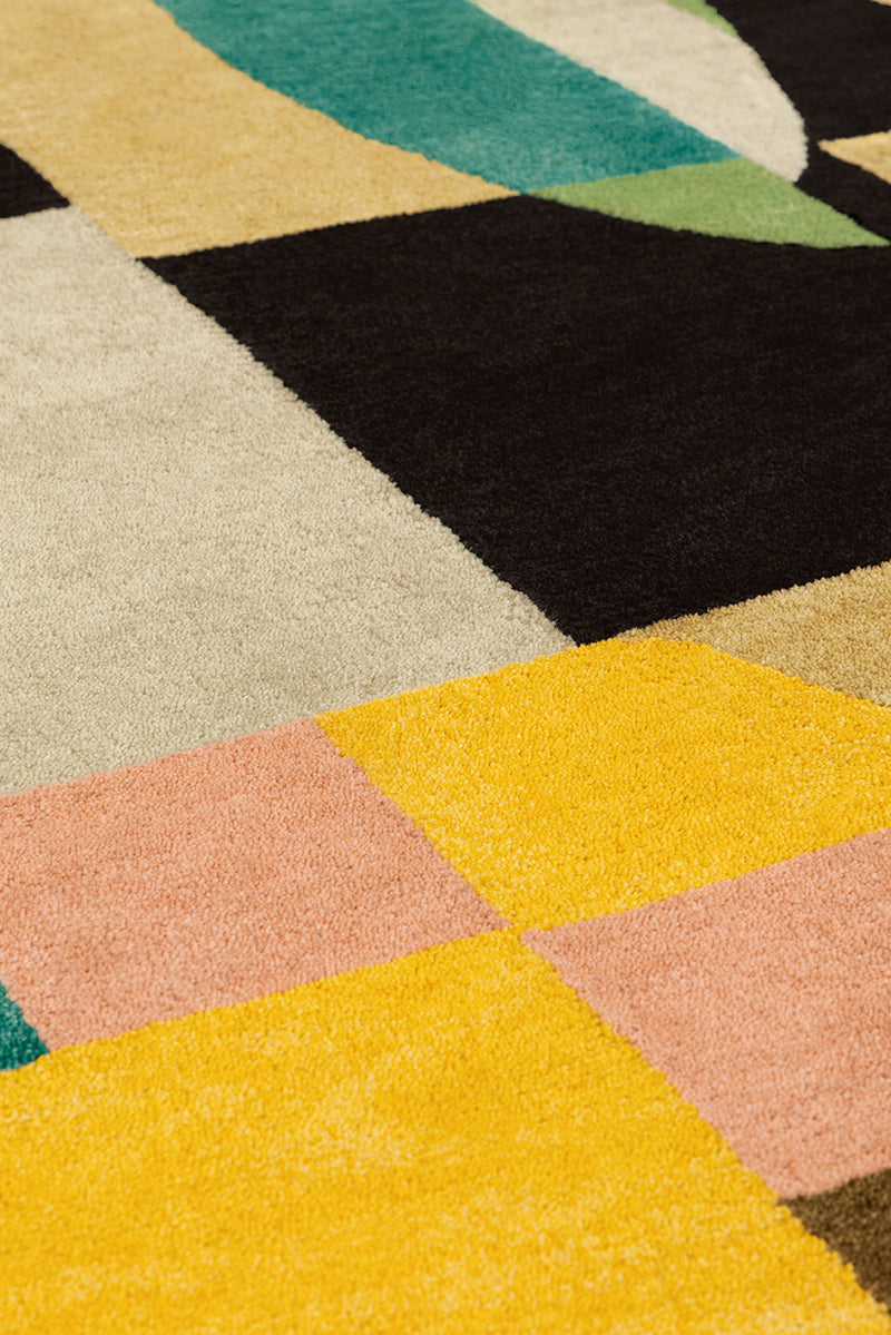 Tapis multicolore en laine - Jazzy Multi - 4 - Toulemonde Bochart