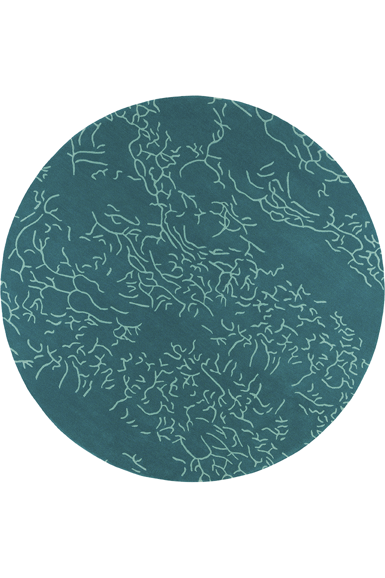 Tapis vert en laine - Nature Lagon - 4 - Toulemonde Bochart