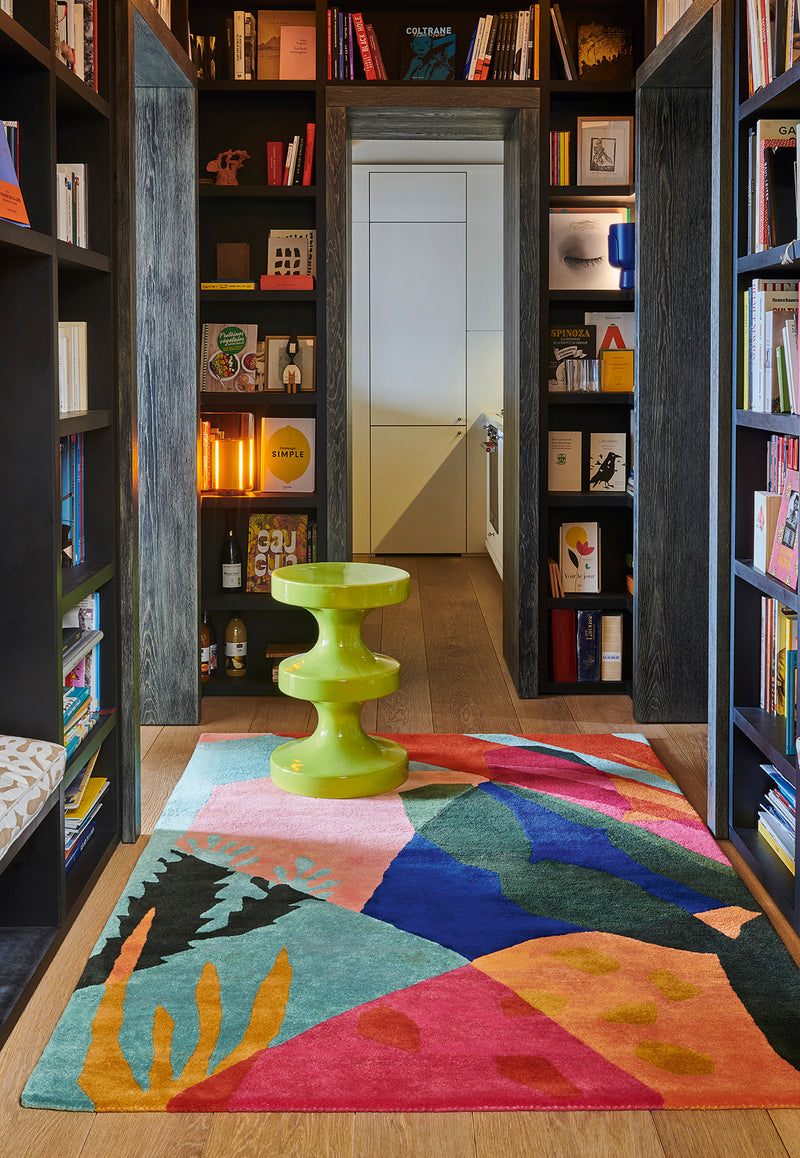 Tapis multicolore en laine - Oaxaca Multi - 4 - Toulemonde Bochart