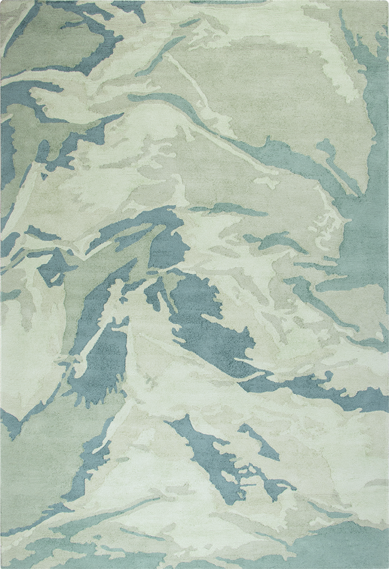Tapis vert en lyocell - Paper Celadon - 1 - Toulemonde Bochart