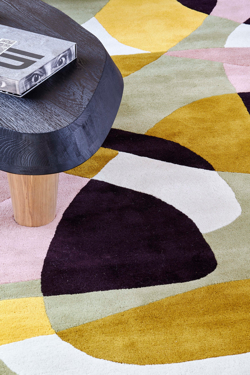 Tapis multicolore en laine - Portofino Printemps - 2 - Toulemonde Bochart