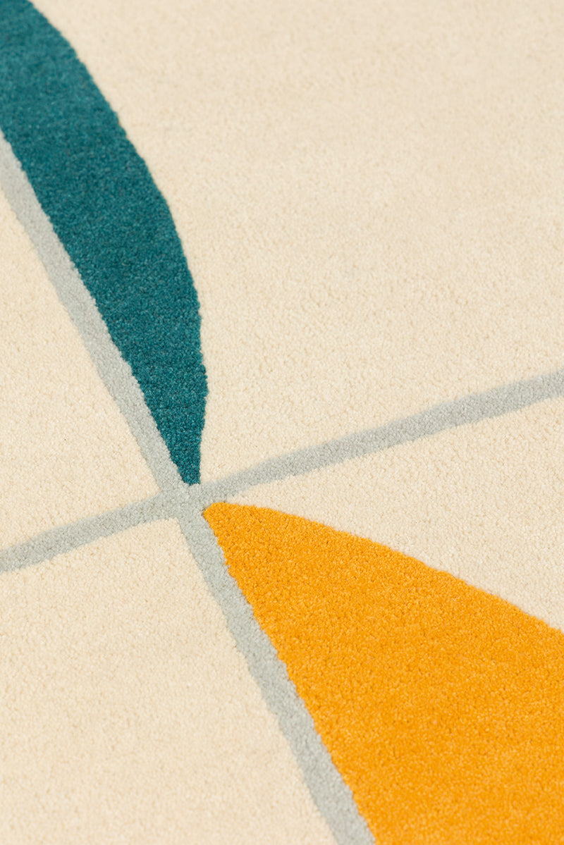 Tapis multicolore en laine - Stabile Multi - 4 - Toulemonde Bochart
