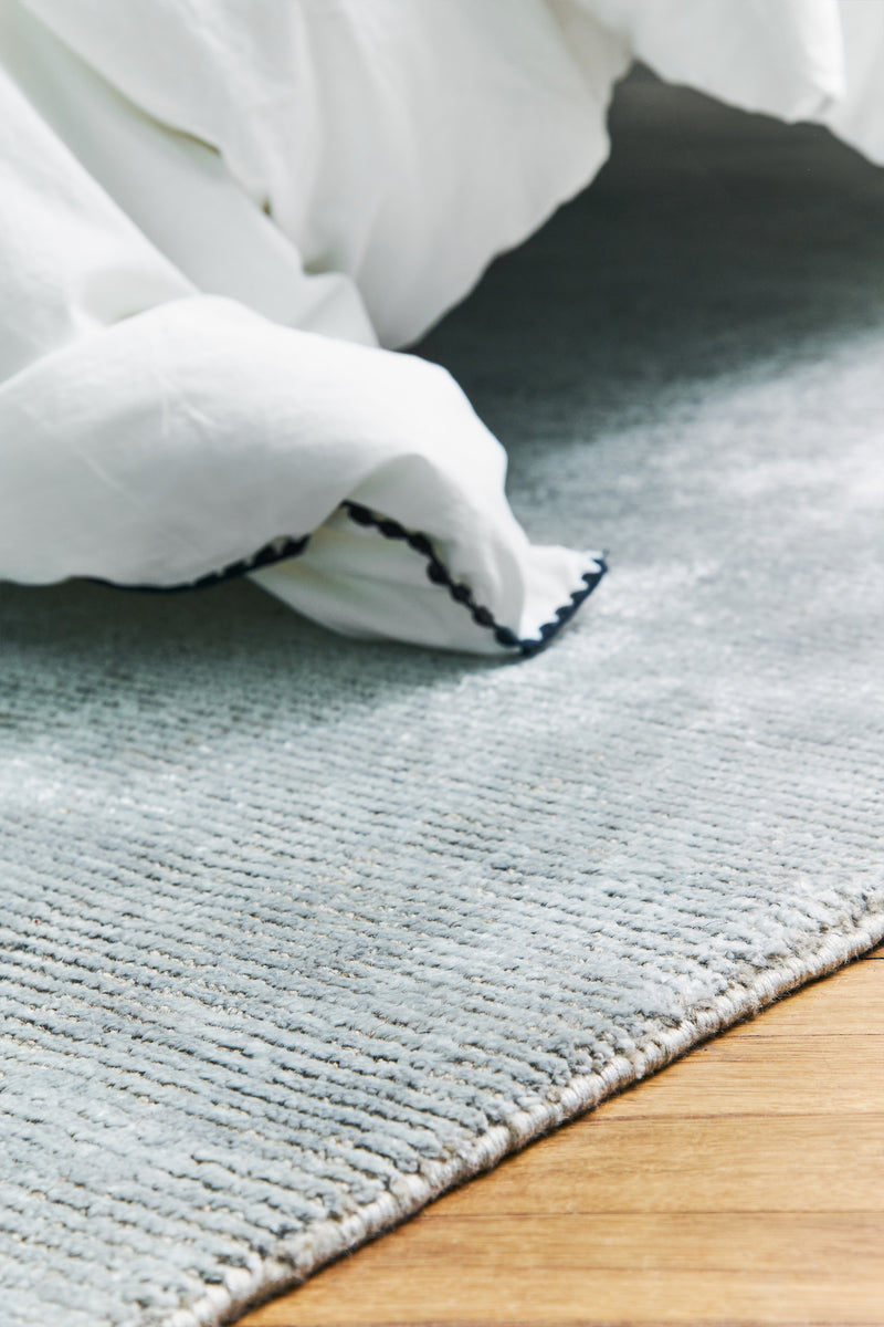 Tapis gris en laine et bambou - Stone Gris - 4 - Toulemonde Bochart