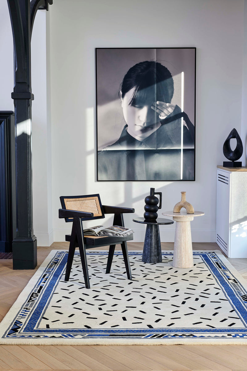 Tapis blanc en laine - Trasimene Blanc - 2 - Toulemonde Bochart