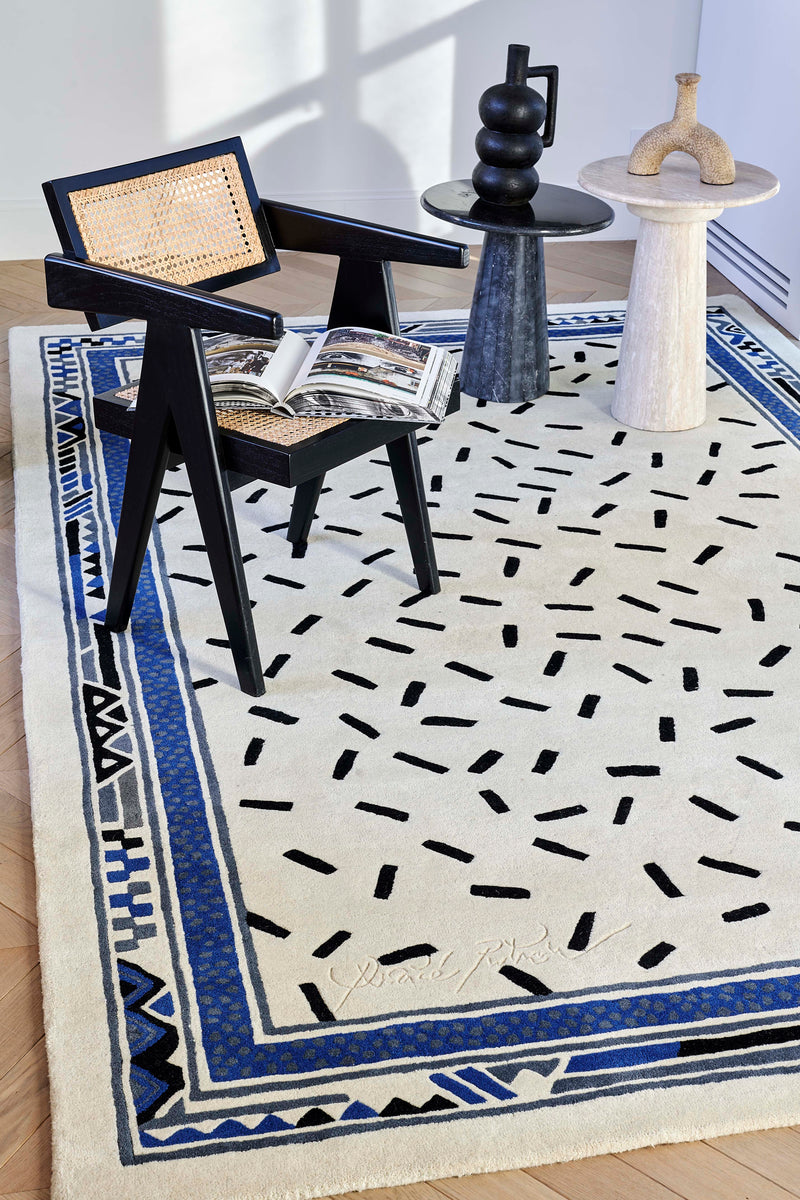 Tapis blanc en laine - Trasimene Blanc - 3 - Toulemonde Bochart
