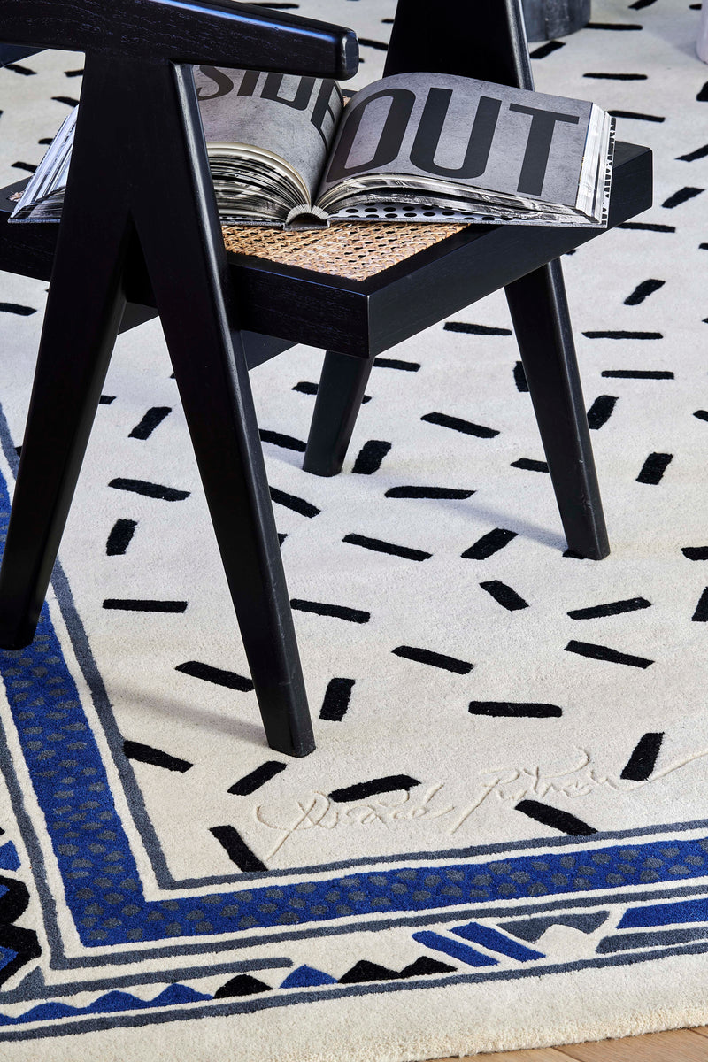 Tapis blanc en laine - Trasimene Blanc - 4 - Toulemonde Bochart