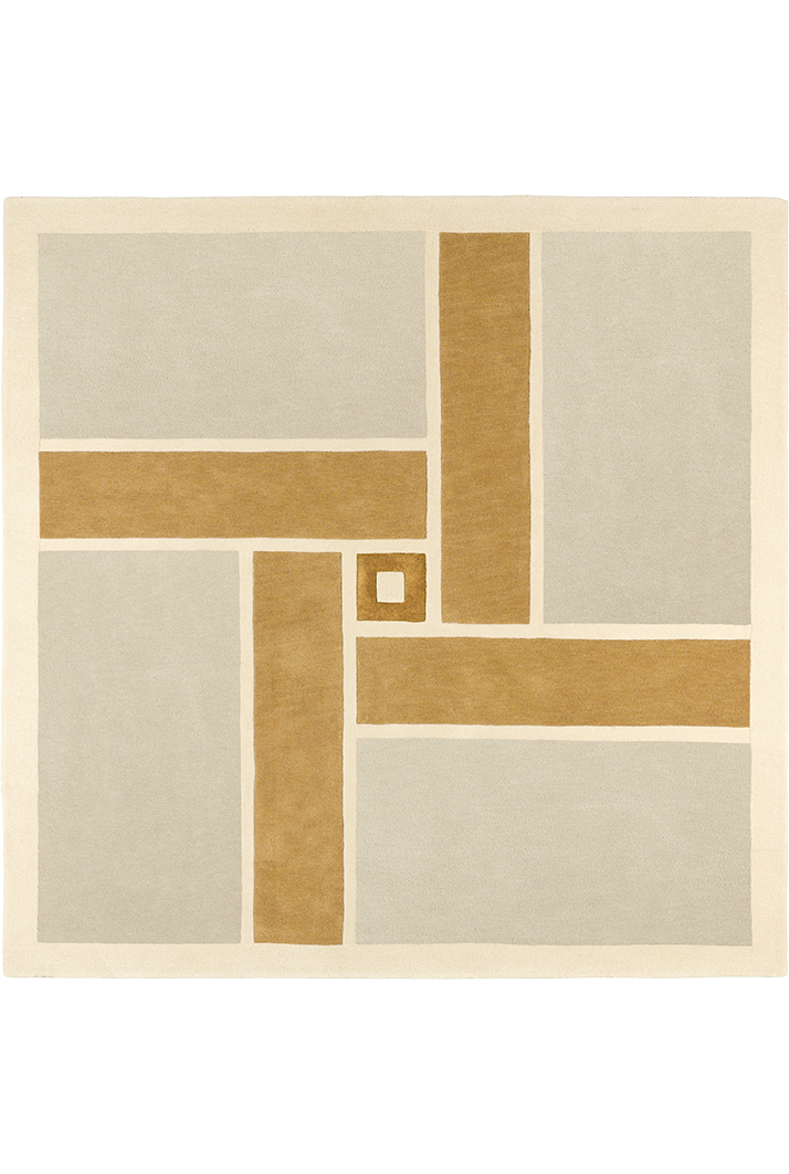 Tapis beige en laine et viscose - Vintage Beige - 5 - Toulemonde Bochart