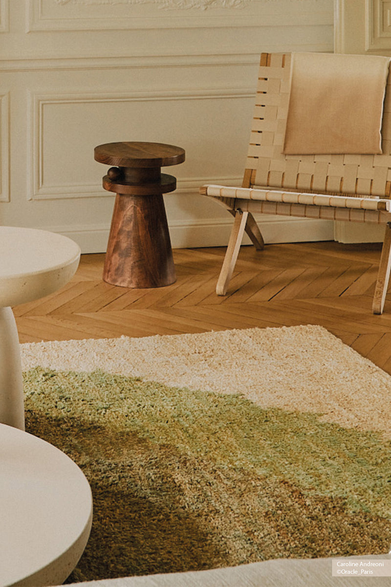 Tapis vert en jute - Théo Anis - 3 - Toulemonde Bochart