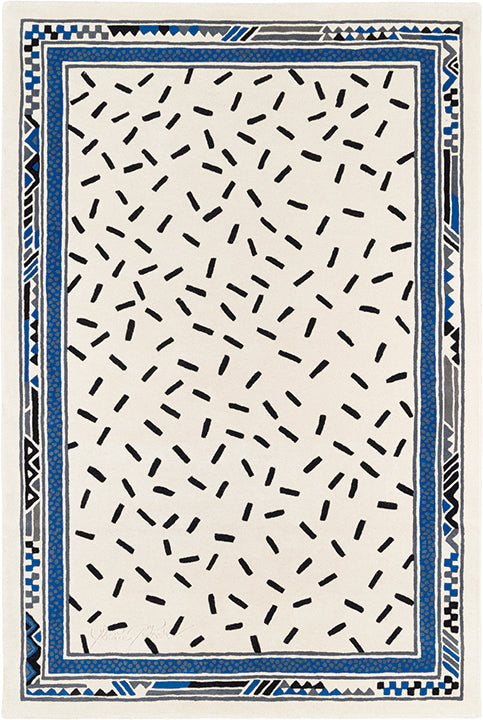 Tapis blanc en laine - Trasimene Blanc - 1 - Toulemonde Bochart
