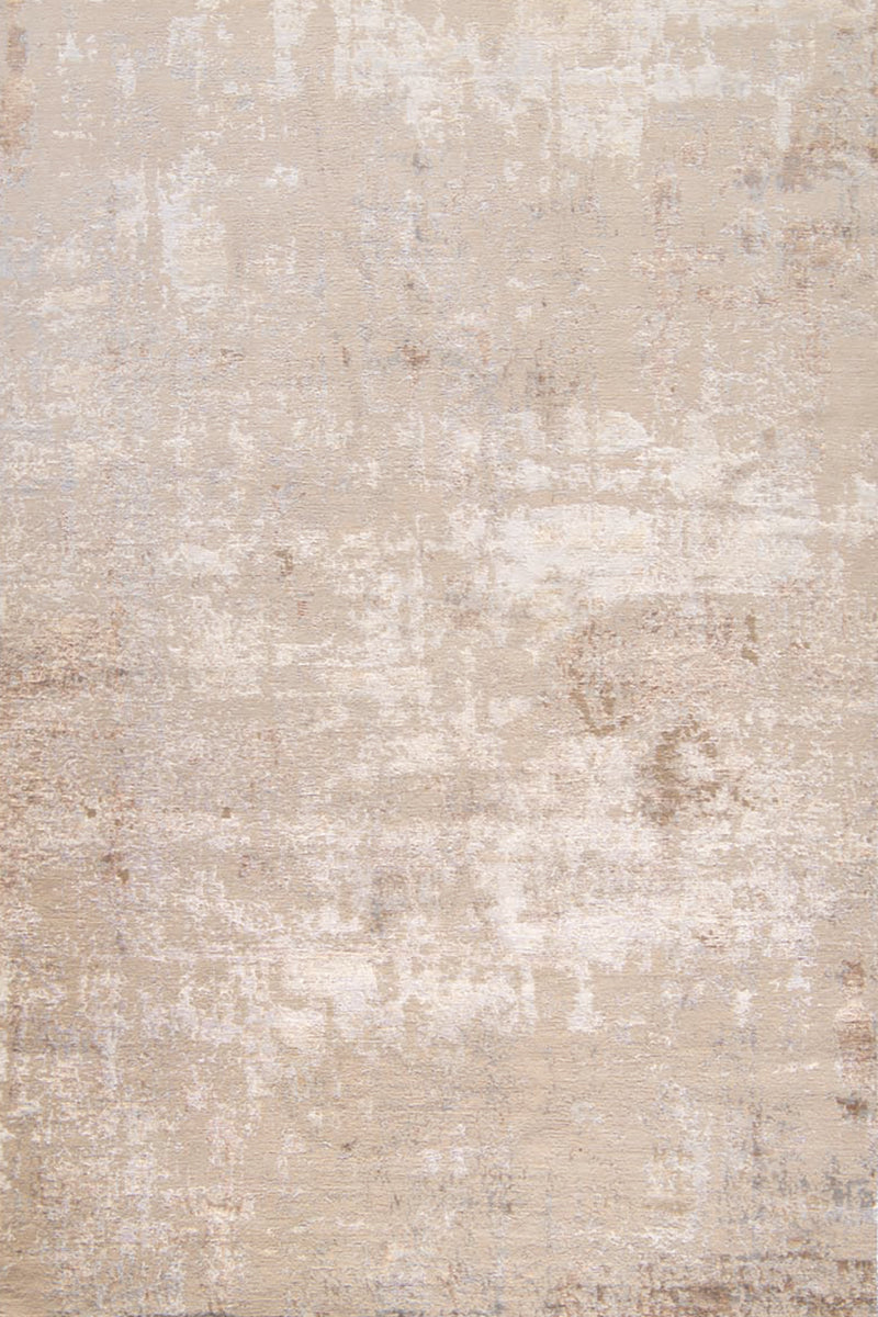 Tapis gris en laine et fibre de bambou - Wall Gris - 1 - Toulemonde Bochart