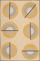 Tapis beige en polyester - Cyclo Naturel  - 1 - Toulemonde Bochart