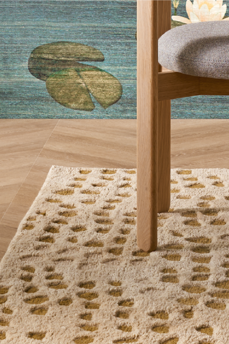 Tapis beige en laine - Galets Naturel  - 2 - Toulemonde Bochart