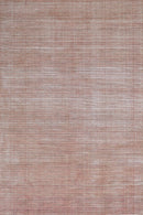 Tapis brique en laine et fibre de bambou - Dotty Rouille  - 1 - Toulemonde Bochart