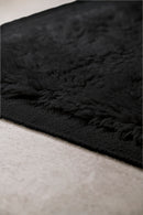 Tapis noir 100% laine - Fez Noir  - 3 - Toulemonde Bochart