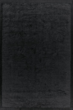 Tapis noir 100% laine - Fez Noir  - 1 - Toulemonde Bochart