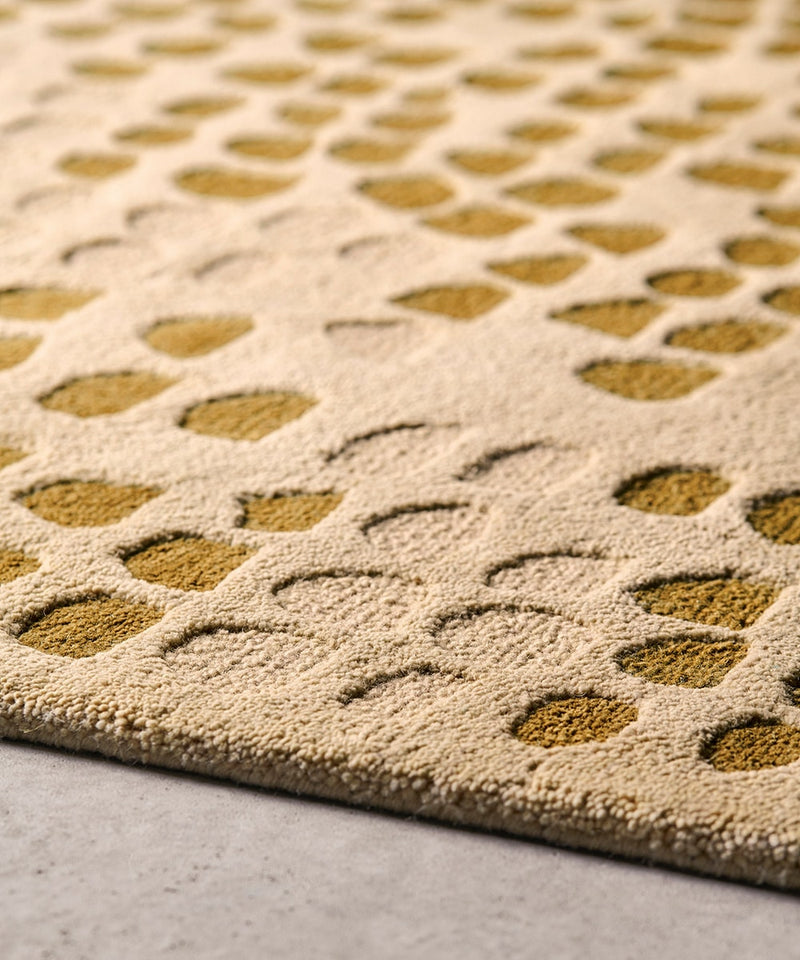 Tapis beige en laine - Galets Naturel  - 3 - Toulemonde Bochart