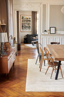 Tapis gris en fibre de bananier - Glam Perle  - 2 - Toulemonde Bochart